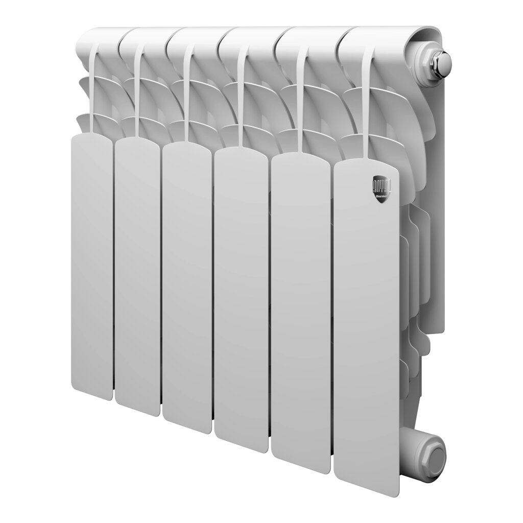Радиатор алюминиевый Royal Thermo Revolution 350 - 6 секц. от компании АльПром - фото 1