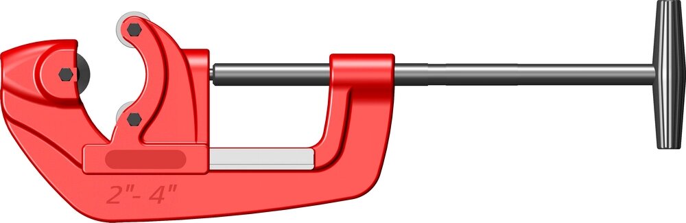 Ручной труборез Zenten для стальных труб до 4 quot; (до 114мм) от компании АльПром - фото 1