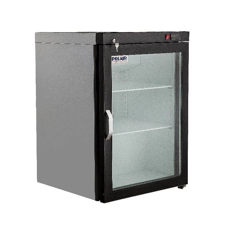Шкаф холодильный POLAIR DM102 BRAVO (черн.) без замка от компании АльПром - фото 1