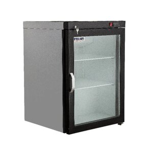 Шкаф холодильный POLAIR DM102 BRAVO (черн.) без замка