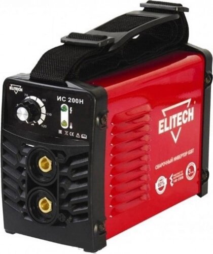 Сварочный инвертор Elitech ИС 200Н 200A 7кВт 16-5мм от компании АльПром - фото 1