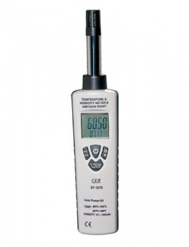 DT-321S термогигрометр цифровой от компании ООО "АССЕРВИС" лабораторное оборудование и весы по низким ценам. - фото 1