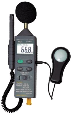 DT-8820 измеритель параметров среды (шумомер, люксметр, термогигрометр) от компании ООО "АССЕРВИС" лабораторное оборудование и весы по низким ценам. - фото 1