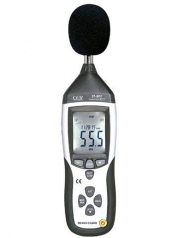 DT-8851 шумомер цифровой от компании ООО "АССЕРВИС" лабораторное оборудование и весы по низким ценам. - фото 1