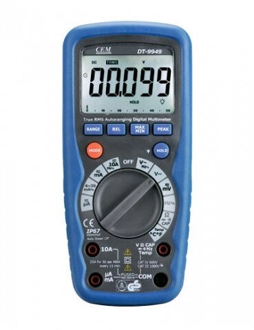 DT-9959 мультиметр профессиональный True RMS от компании ООО "АССЕРВИС" лабораторное оборудование и весы по низким ценам. - фото 1