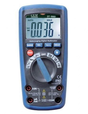 DT-9963 Профессиональный цифровой мультиметр от компании ООО "АССЕРВИС" лабораторное оборудование и весы по низким ценам. - фото 1