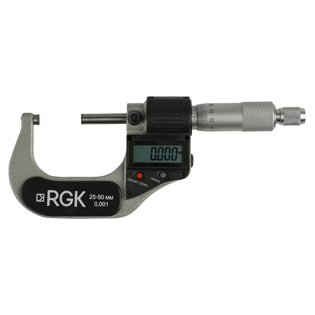 Электронный микрометр RGK MC-50 от компании ООО "АССЕРВИС" лабораторное оборудование и весы по низким ценам. - фото 1