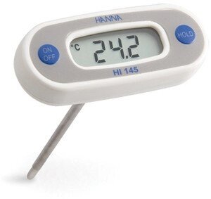 Электронный портативный термометр HI 145-20 от компании ООО "АССЕРВИС" лабораторное оборудование и весы по низким ценам. - фото 1