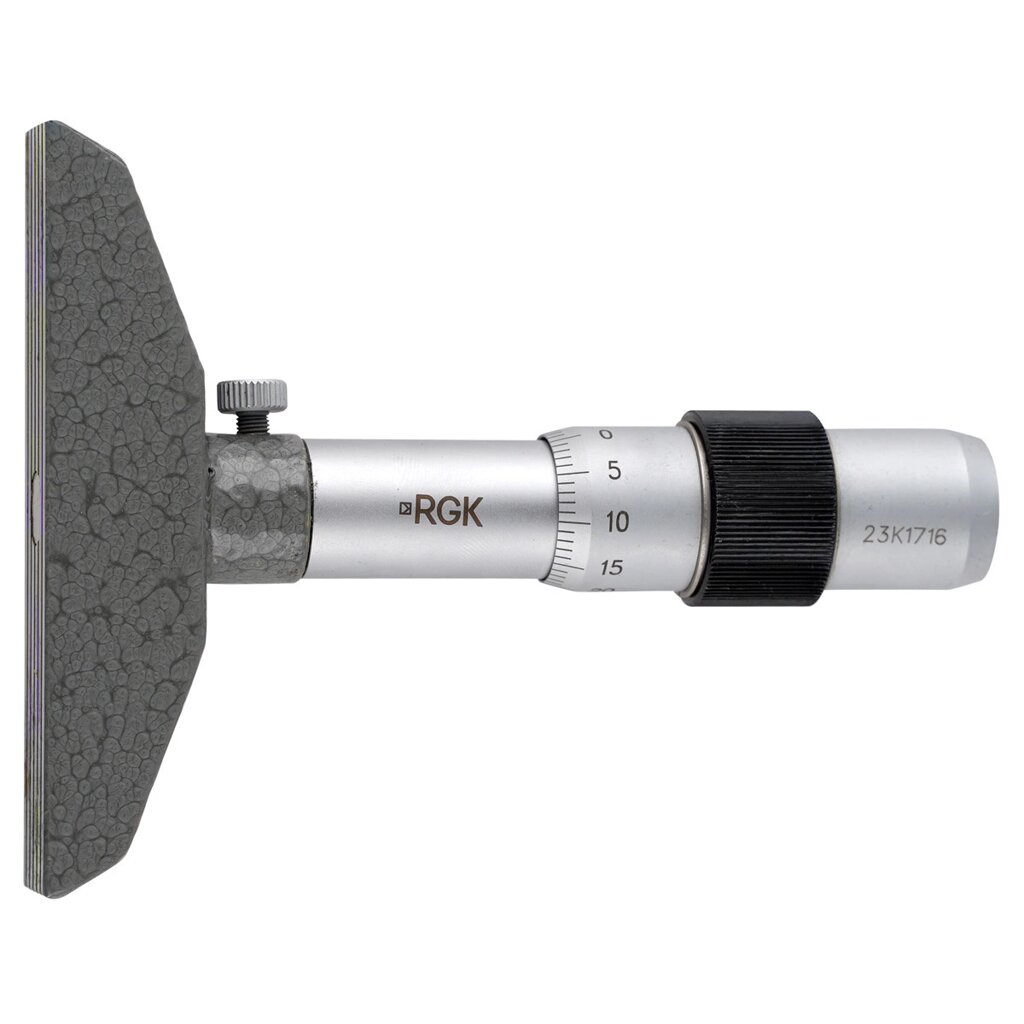 Глубиномер микрометрический RGK GM-100 от компании ООО "АССЕРВИС" лабораторное оборудование и весы по низким ценам. - фото 1