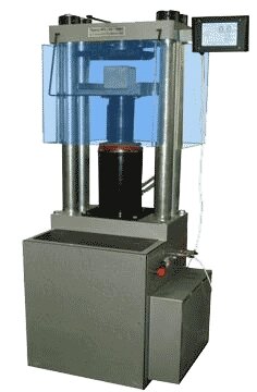 ИП-1А машина для испытания на сжатие испытательный лабораторный пресс от компании ООО "АССЕРВИС" лабораторное оборудование и весы по низким ценам. - фото 1