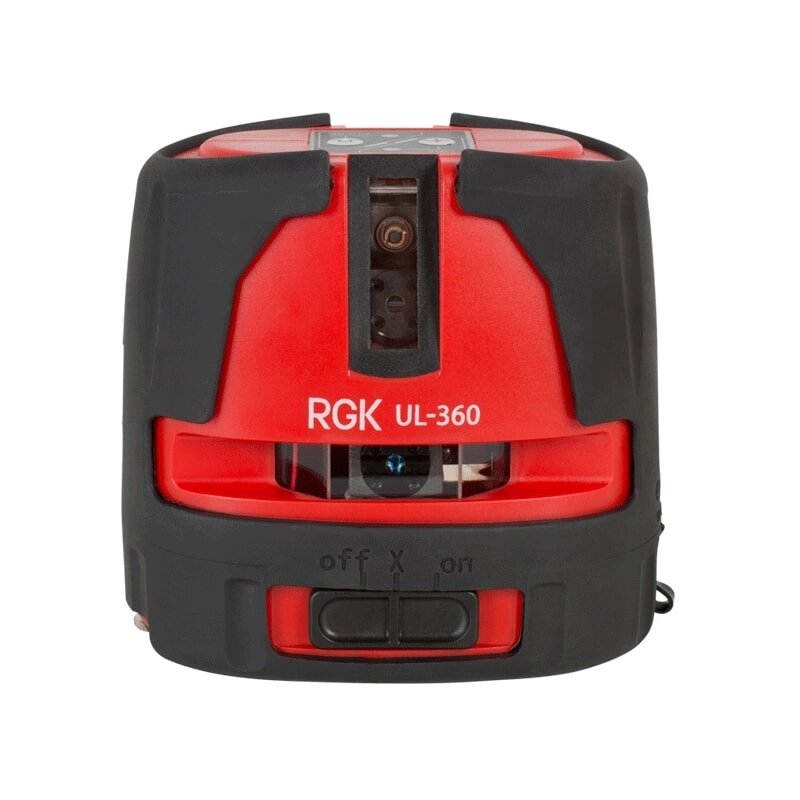 Комплект: лазерный уровень RGK UL-360 + штатив RGK F170 от компании ООО "АССЕРВИС" лабораторное оборудование и весы по низким ценам. - фото 1