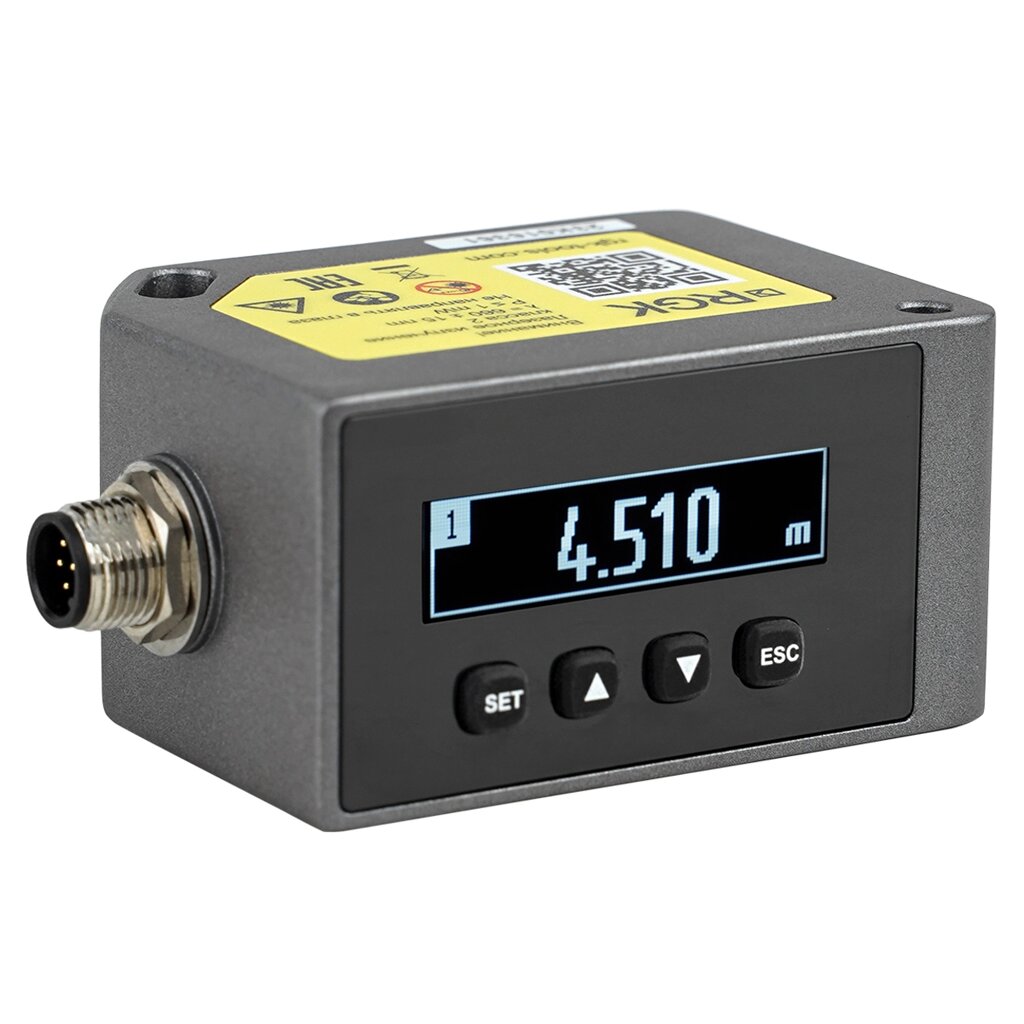 Лазерный датчик расстояния RGK DP1002B (с вольтовым и токовым выходом) от компании ООО "АССЕРВИС" лабораторное оборудование и весы по низким ценам. - фото 1