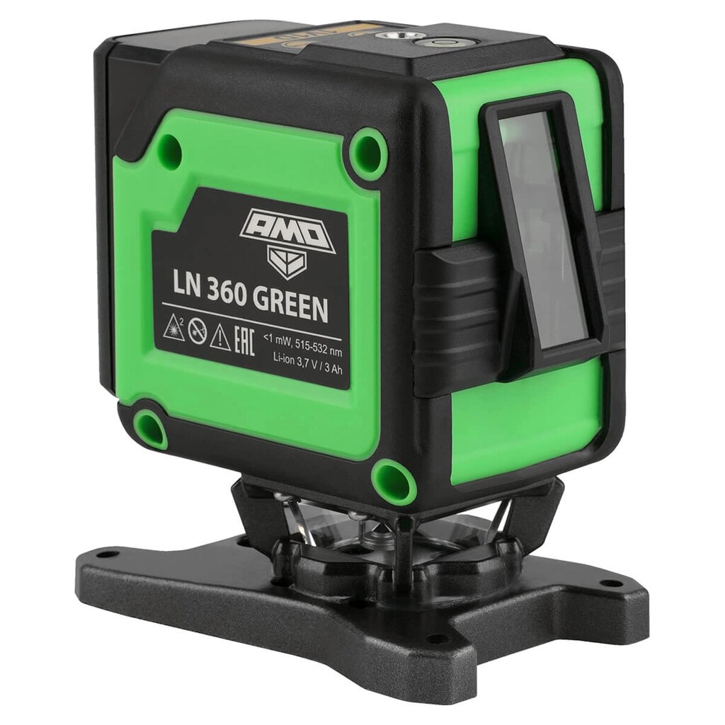 Лазерный уровень AMO LN 360 Green с зеленым лучом от компании ООО "АССЕРВИС" лабораторное оборудование и весы по низким ценам. - фото 1