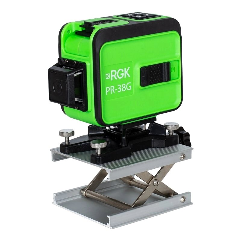 Лазерный уровень RGK PR-38G от компании ООО "АССЕРВИС" лабораторное оборудование и весы по низким ценам. - фото 1