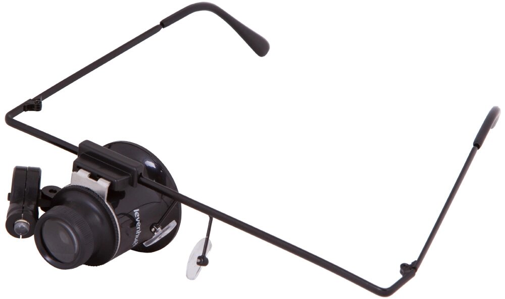 Лупа-очки Levenhuk Zeno Vizor G1 от компании ООО "АССЕРВИС" лабораторное оборудование и весы по низким ценам. - фото 1