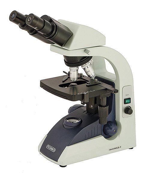 Микроскоп бинокулярный МИКМЕД 5 от компании ООО "АССЕРВИС" лабораторное оборудование и весы по низким ценам. - фото 1
