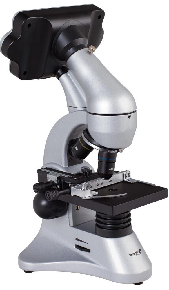 Микроскоп цифровой Levenhuk D70L, монокулярный от компании ООО "АССЕРВИС" лабораторное оборудование и весы по низким ценам. - фото 1