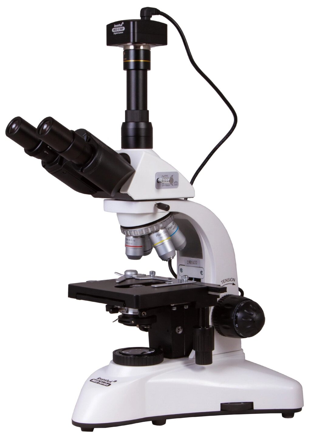 Микроскоп цифровой Levenhuk MED D25T, тринокулярный от компании ООО "АССЕРВИС" лабораторное оборудование и весы по низким ценам. - фото 1