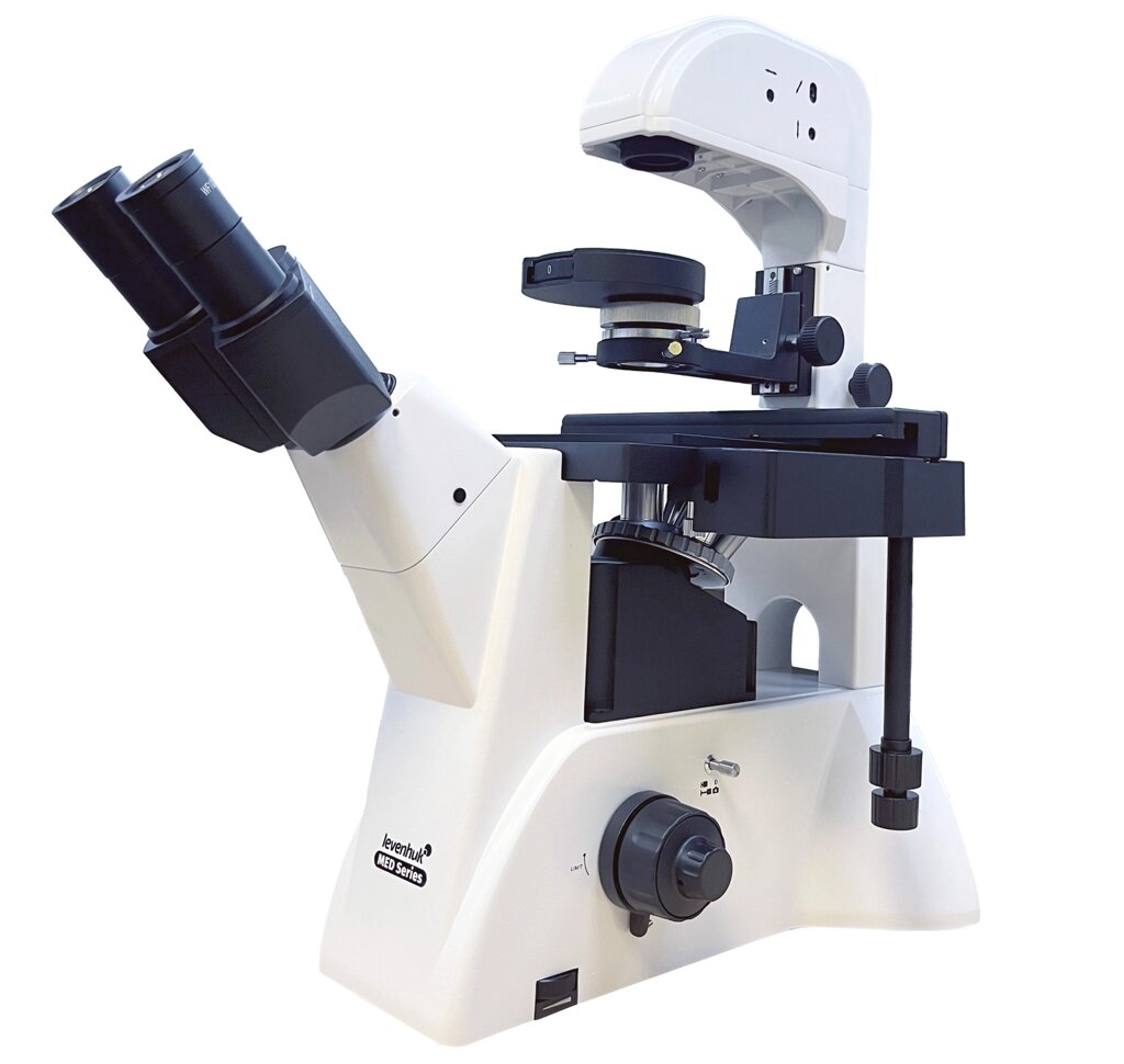 Микроскоп инвертированный Levenhuk MED IM400KH от компании ООО "АССЕРВИС" лабораторное оборудование и весы по низким ценам. - фото 1