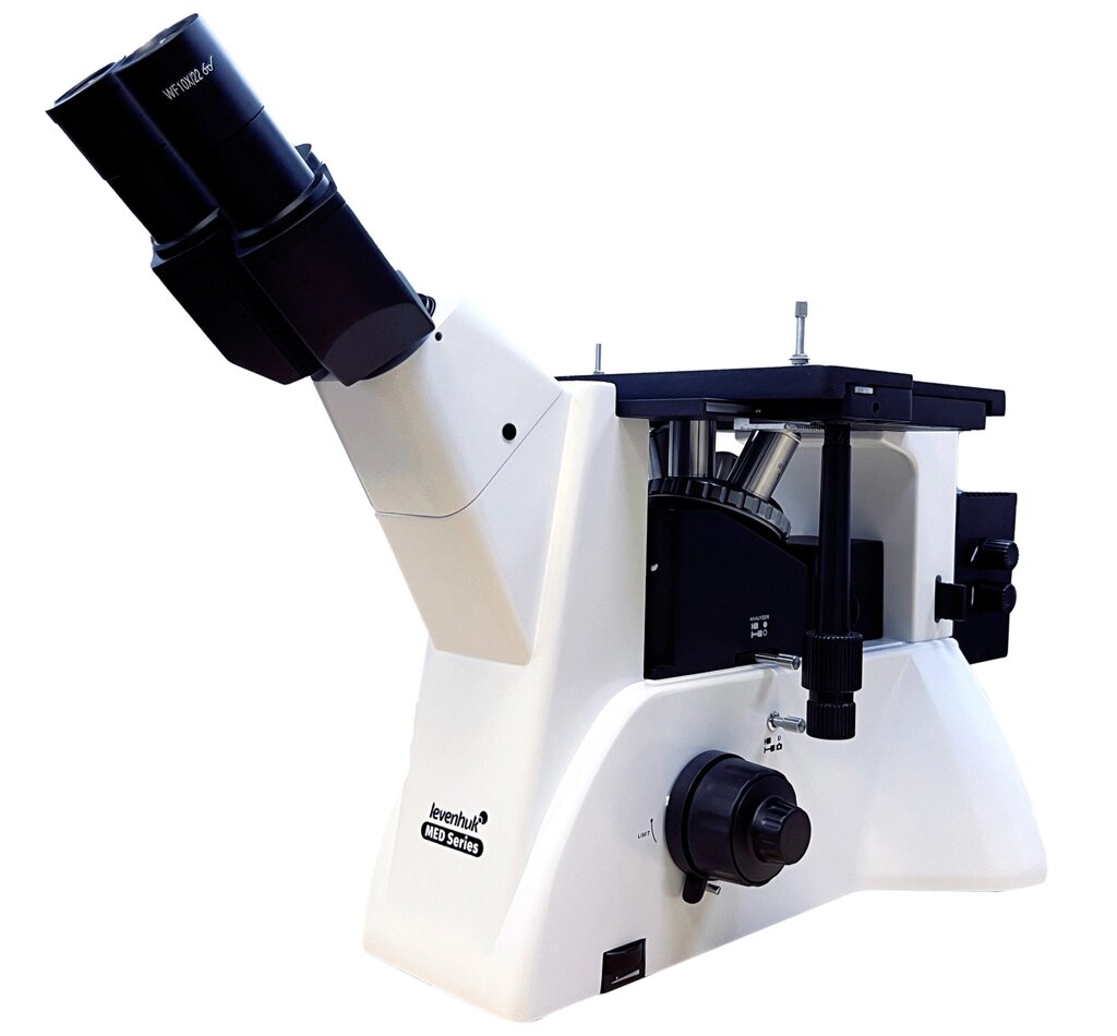 Микроскоп инвертированный металлографический Levenhuk IMM1000 от компании ООО "АССЕРВИС" лабораторное оборудование и весы по низким ценам. - фото 1