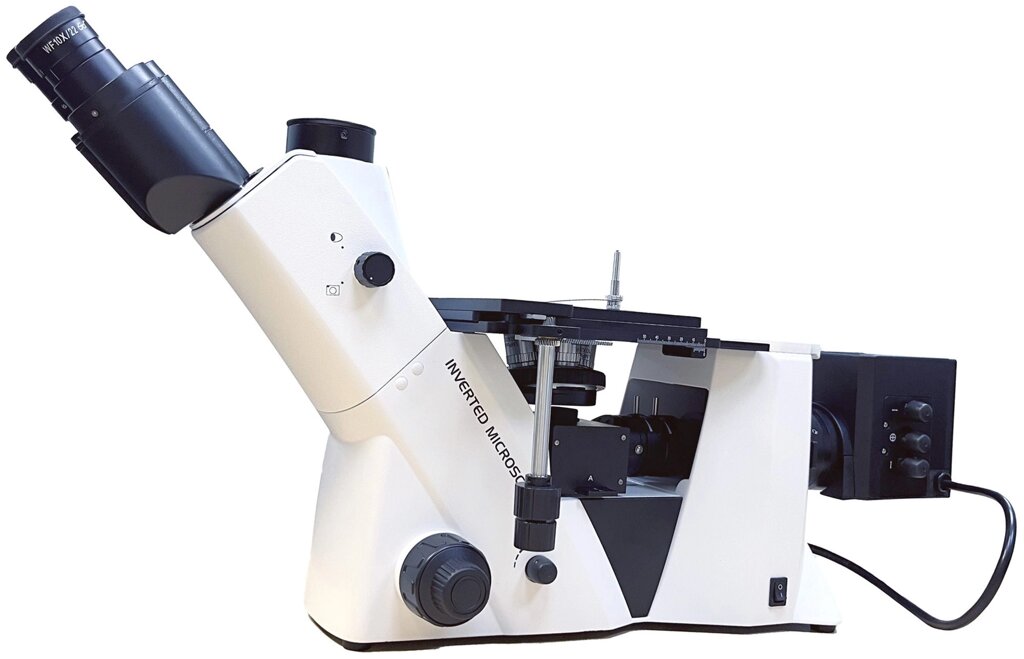 Микроскоп инвертированный металлографический Levenhuk IMM500 от компании ООО "АССЕРВИС" лабораторное оборудование и весы по низким ценам. - фото 1