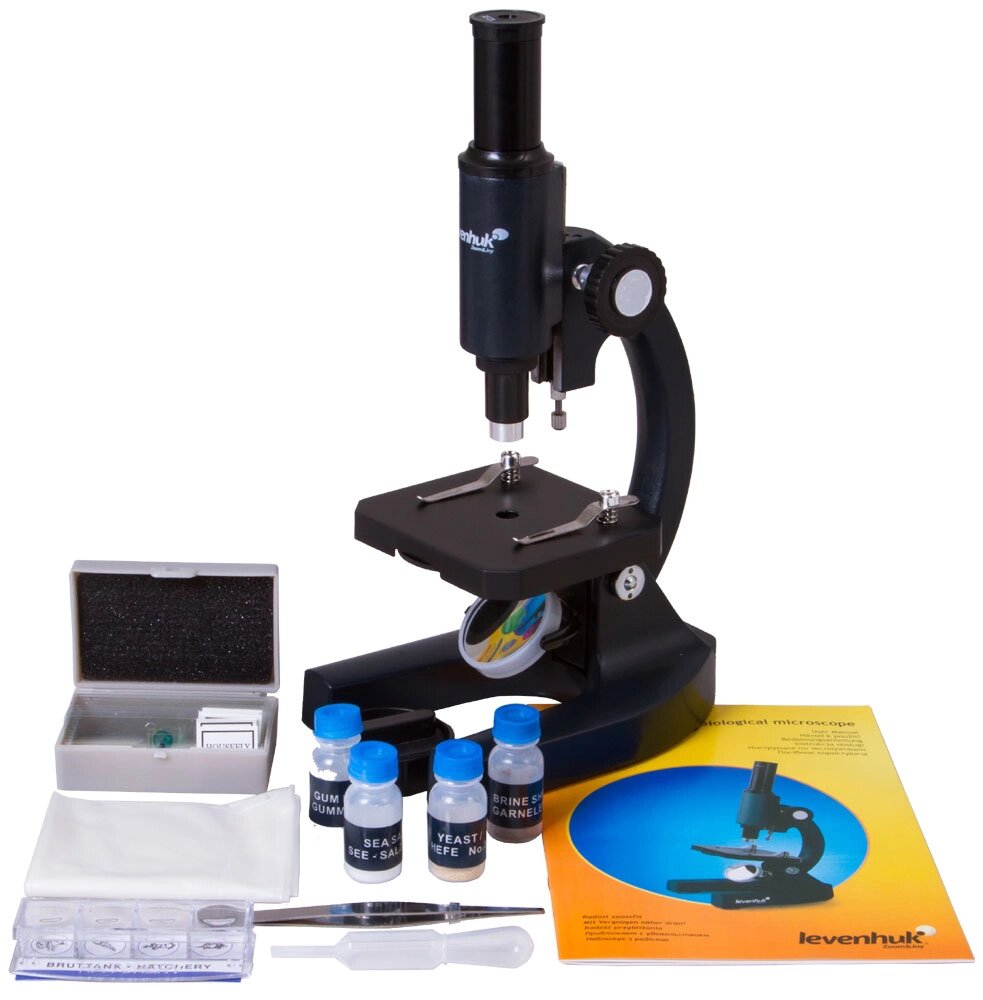 Микроскоп Levenhuk 3S NG, монокулярный от компании ООО "АССЕРВИС" лабораторное оборудование и весы по низким ценам. - фото 1
