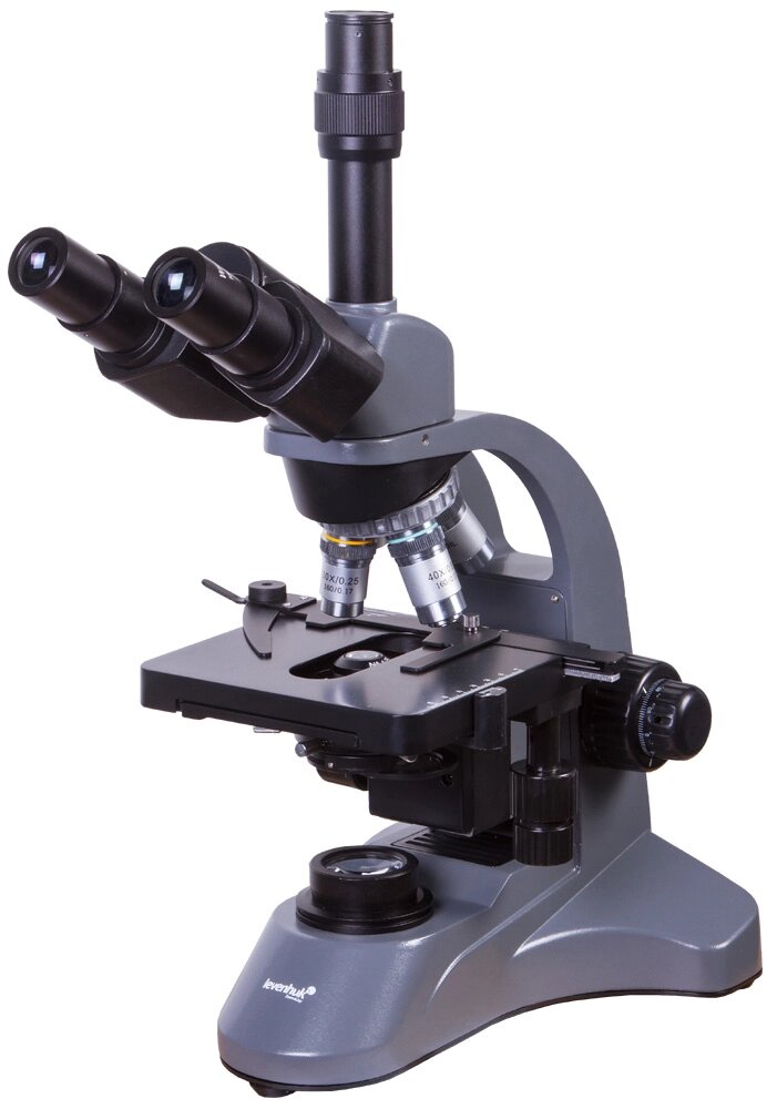 Микроскоп Levenhuk 740T, тринокулярный от компании ООО "АССЕРВИС" лабораторное оборудование и весы по низким ценам. - фото 1