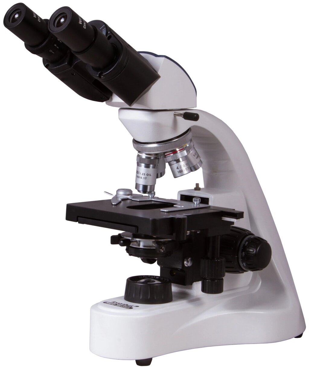 Микроскоп Levenhuk MED 10B, бинокулярный от компании ООО "АССЕРВИС" лабораторное оборудование и весы по низким ценам. - фото 1