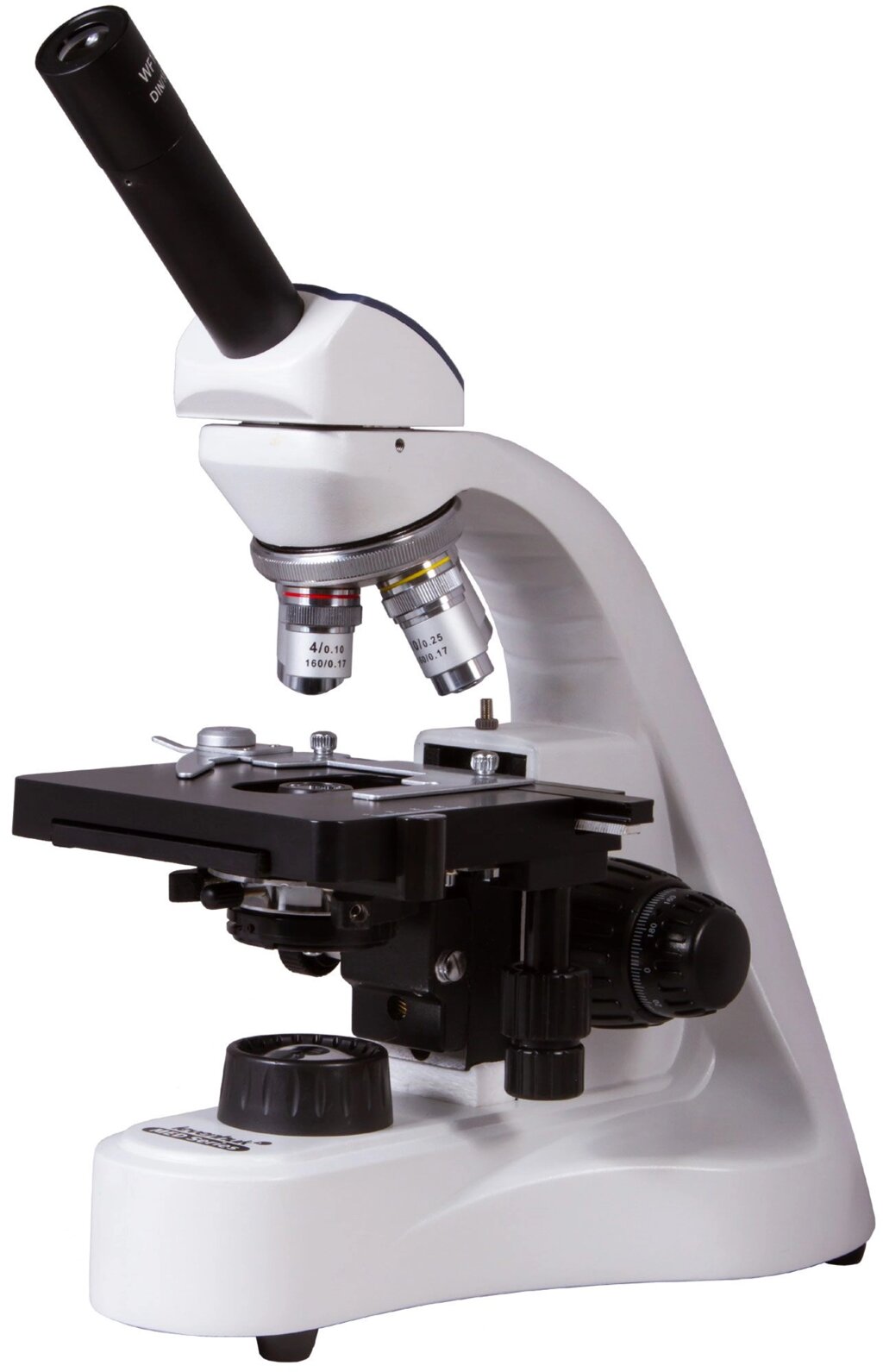 Микроскоп Levenhuk MED 10M, монокулярный от компании ООО "АССЕРВИС" лабораторное оборудование и весы по низким ценам. - фото 1