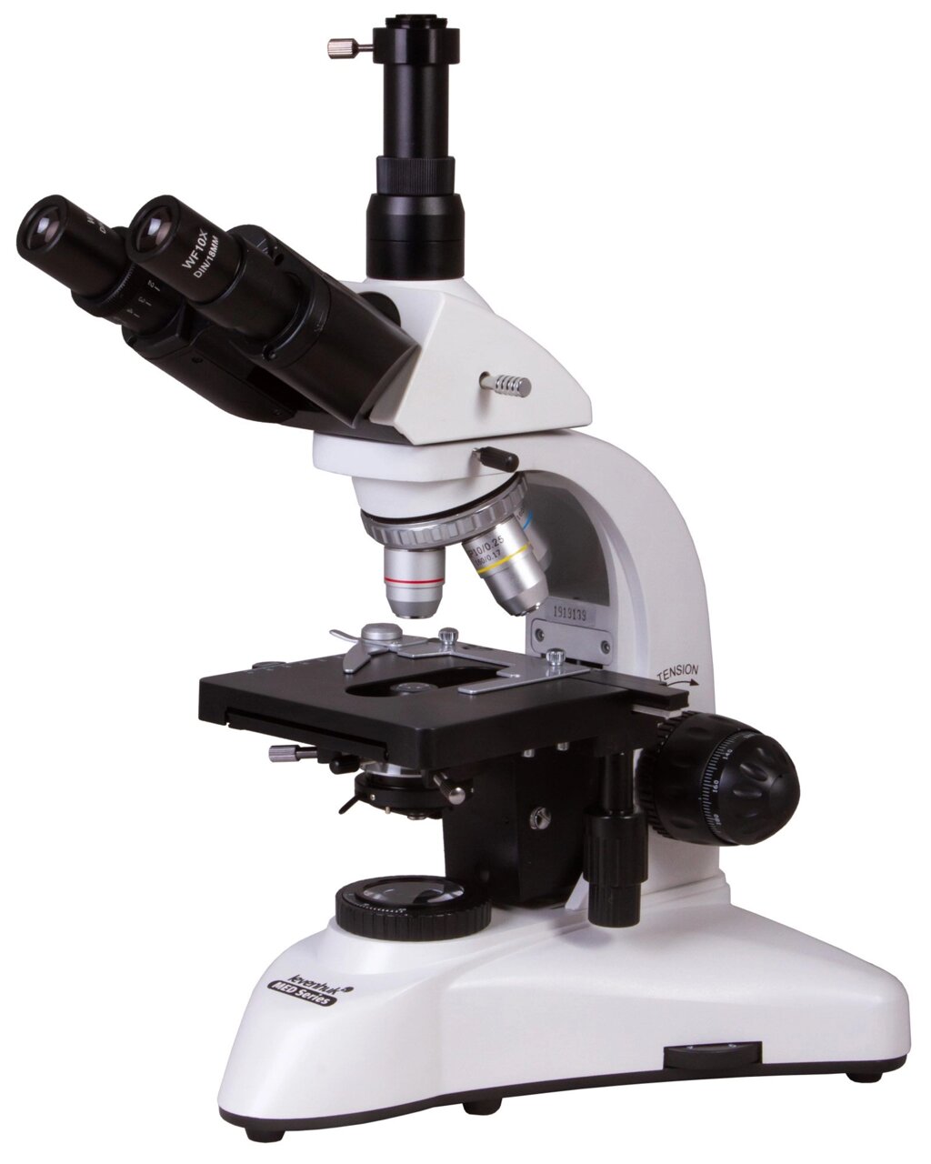 Микроскоп Levenhuk MED 20T, тринокулярный от компании ООО "АССЕРВИС" лабораторное оборудование и весы по низким ценам. - фото 1