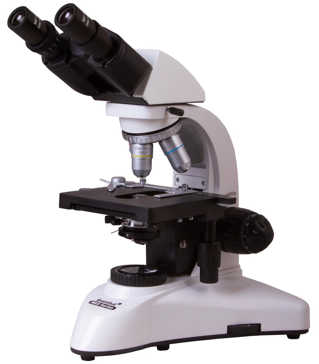Микроскоп Levenhuk MED 25B, бинокулярный от компании ООО "АССЕРВИС" лабораторное оборудование и весы по низким ценам. - фото 1