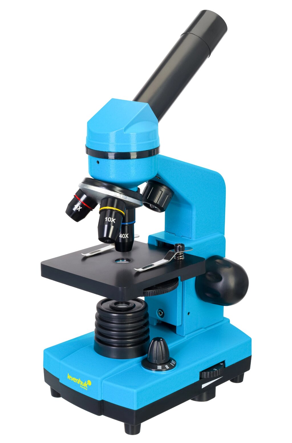Микроскоп Levenhuk Rainbow 2L Azure\Лазурь от компании ООО "АССЕРВИС" лабораторное оборудование и весы по низким ценам. - фото 1