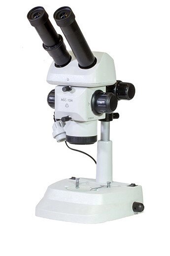 Микроскоп МБС-10М бинокулярный стереоскопический от компании ООО "АССЕРВИС" лабораторное оборудование и весы по низким ценам. - фото 1