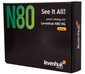 Набор микропрепаратов Levenhuk N80 NG «Увидеть все!