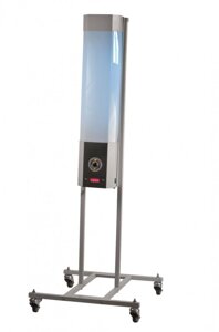 Облучатель-рециркулятор РБ-07-Я-ФП-01 передвижной 2 лампы 15Вт 60 м/час с таймером наработки ламп