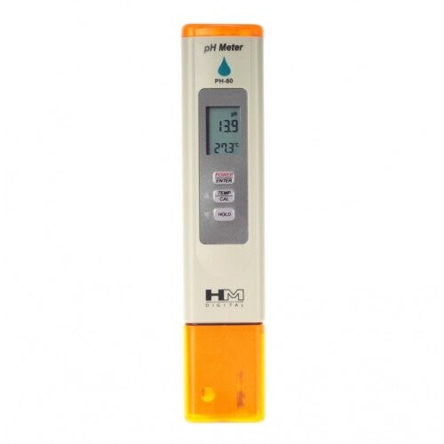 PH метр PH-80 для измерения pH и температуры от компании ООО "АССЕРВИС" лабораторное оборудование и весы по низким ценам. - фото 1