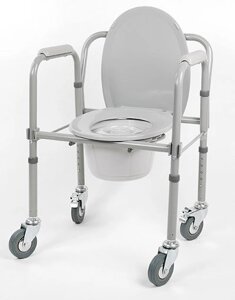 Кресло-туалет компактный арт. 10581Ca