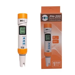 PH-200 pH-метр профессиональный в водозащищенном исполнении
