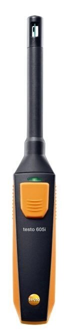 Смарт-зонд testo 605 i - Термогигрометр с Bluetooth, управляемый со смартфона/планшета от компании ООО "АССЕРВИС" лабораторное оборудование и весы по низким ценам. - фото 1