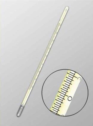 СП-21 (-33...+51) 0,5 С термометр отсчетный для измерения температуры в лабораторных условиях от компании ООО "АССЕРВИС" - фото 1