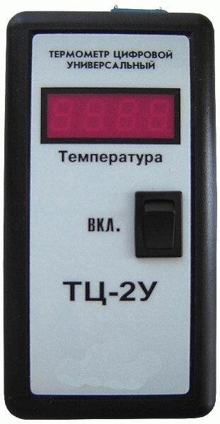 ТЦ-2У термометр цифровой универсальный без зондов от компании ООО "АССЕРВИС" лабораторное оборудование и весы по низким ценам. - фото 1