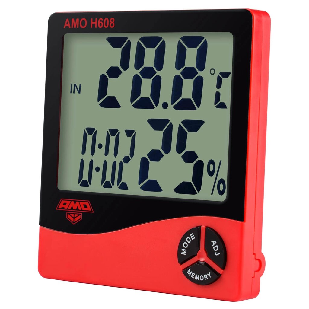 Термогигрометр AMO H608 от компании ООО "АССЕРВИС" лабораторное оборудование и весы по низким ценам. - фото 1