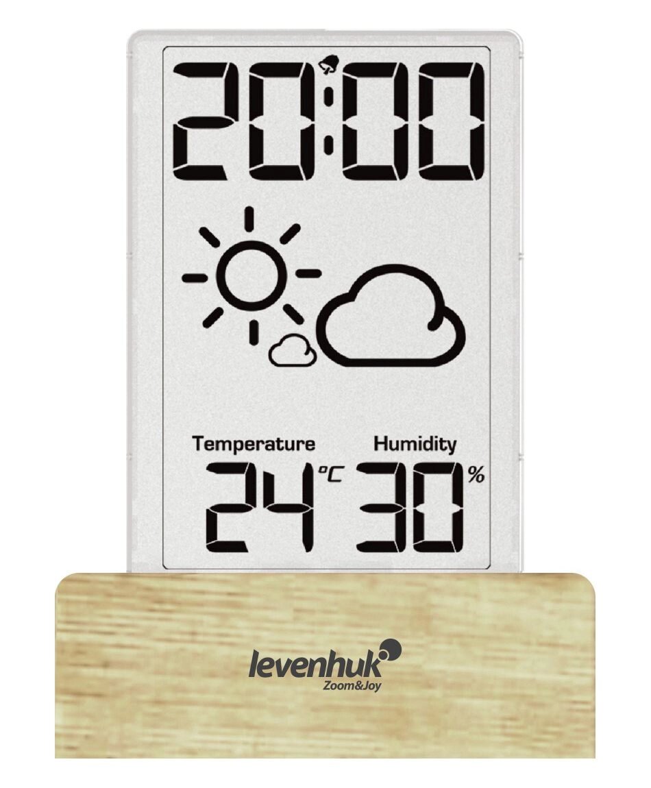 Термогигрометр Levenhuk Wezzer BASE L60 от компании ООО "АССЕРВИС" лабораторное оборудование и весы по низким ценам. - фото 1