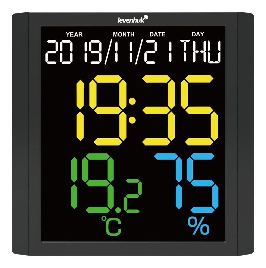 Термогигрометр Levenhuk Wezzer PLUS LP10 от компании ООО "АССЕРВИС" лабораторное оборудование и весы по низким ценам. - фото 1