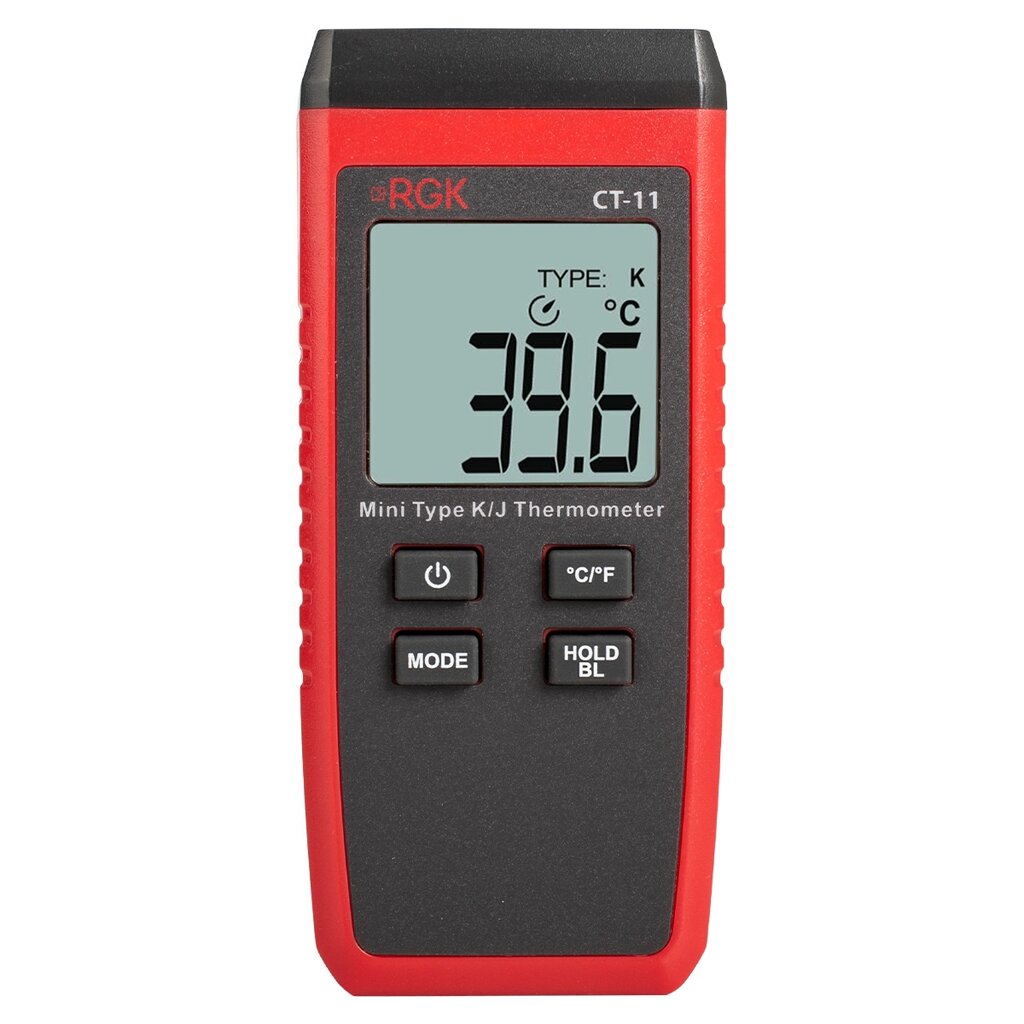 Термометр RGK CT-11 с поверкой от компании ООО "АССЕРВИС" лабораторное оборудование и весы по низким ценам. - фото 1