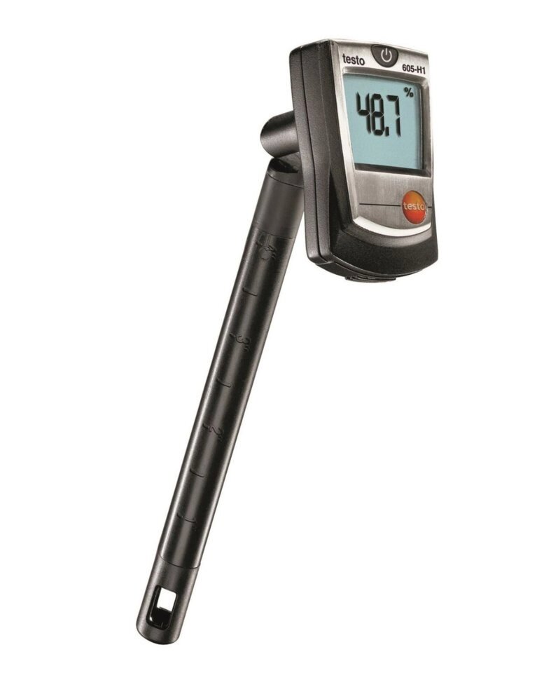 Testo 605-H1 термогигрометр стик-класса от компании ООО "АССЕРВИС" лабораторное оборудование и весы по низким ценам. - фото 1