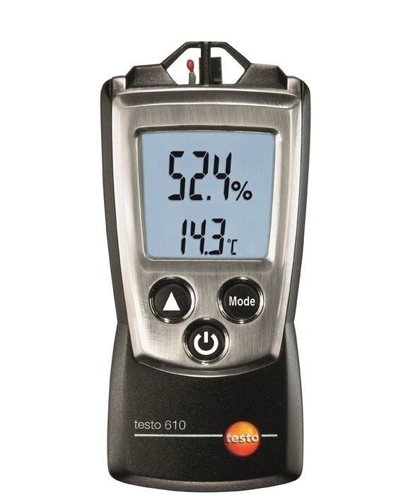 Testo 610 прибор для измерения влажности/температуры от компании ООО "АССЕРВИС" лабораторное оборудование и весы по низким ценам. - фото 1