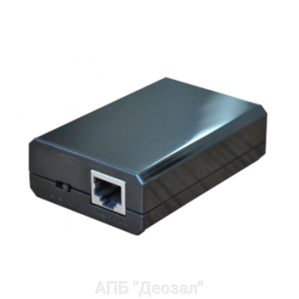 1-портовый сплиттер PS-154-1 PoE 802.3af 10/100/1000Mbps, 5В/2А, 9В/1.5А, 12В/1А от компании АПБ "Деозал" - фото 1