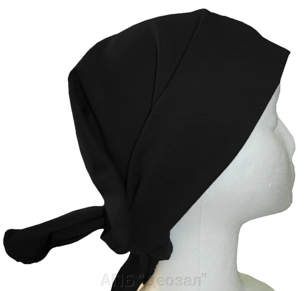 Бандана  платок Черная "Илар" от компании АПБ "Деозал" - фото 1