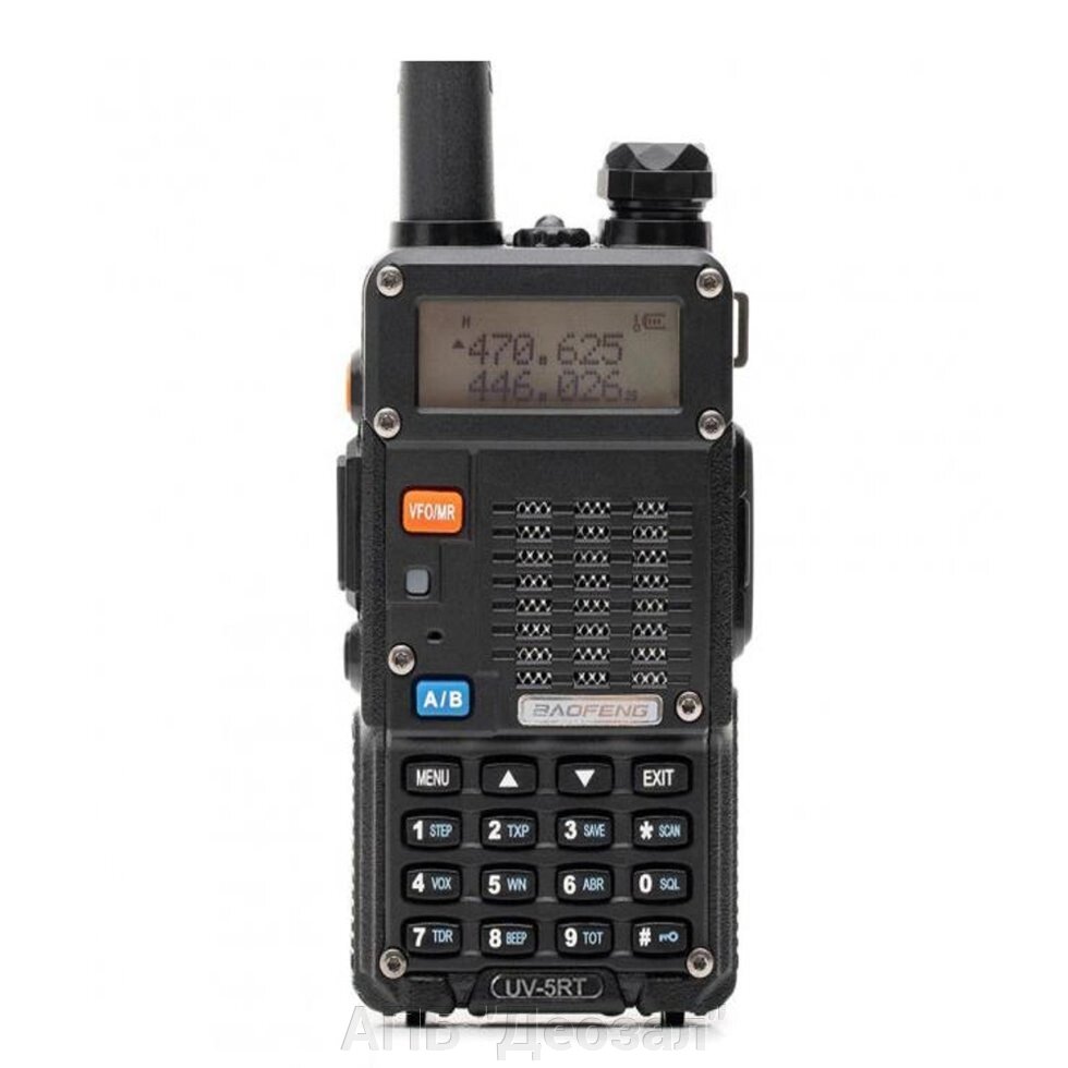 Baofeng UV-5RT (VHF/UHF, 8 Вт, 1800мА/ч, гарнитура) радиостанция портативная от компании АПБ "Деозал" - фото 1